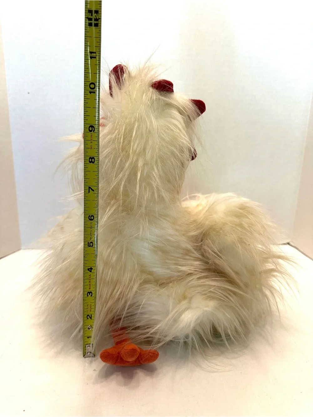 Jellycat Chelsea Chicken Cream Fluffy Silky Chick Plush NWT Retired